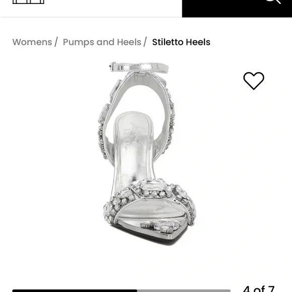 Jewelled heels NWT in box - Picture 12 of 14